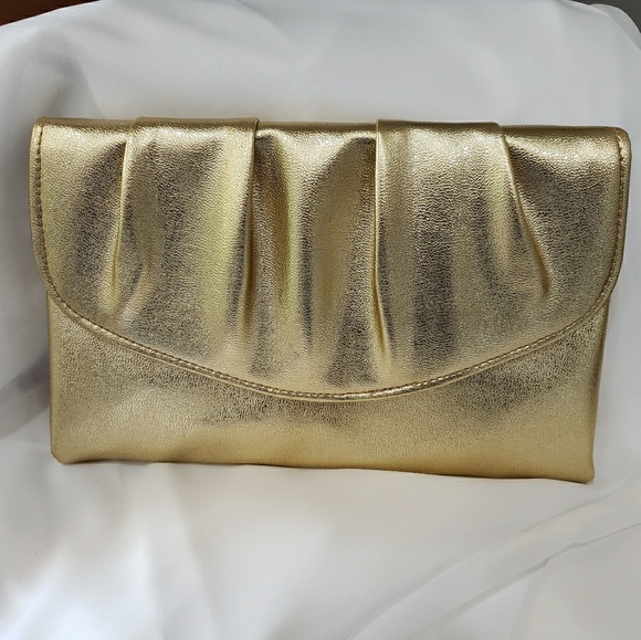 gold evening bag